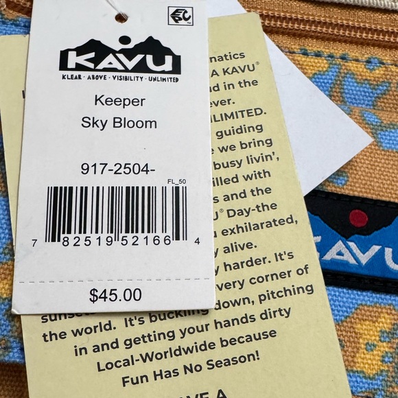 Kavu Keeper Sky Bloom Keeper Crossbody Bag - Picture 11 of 11